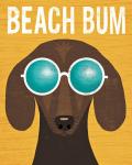 Beach Bums Dachshund I Bum
