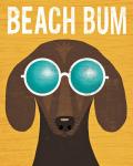 Beach Bums Dachshund I Bum