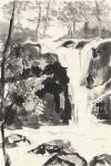 Sumi Waterfall III