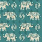 Woodcut Elephant Pattern B
