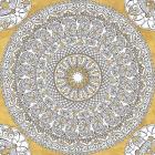 Color My World Mandala I Gold