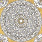 Color My World Mandala I Gold