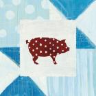 Modern Americana Farm Quilt I