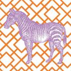 Bright Menagerie Zebra