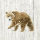 Into the Woods VI no Border on Barn Board
