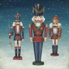 Soldier Nutcrackers Snow