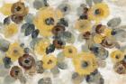 Neutral Floral Beige I Yellow Flowers