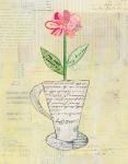 Teacup Floral II on Print