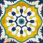 Andalucia Tiles C Blue and Yellow