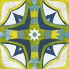 Andalucia Tiles E Blue and Yellow