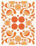 Retro Orange Otomi