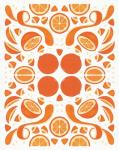 Retro Orange Otomi