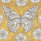 Color my World Butterfly I Gold