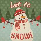 Retro Christmas VII Let It Snow