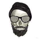 Hipster Skull II