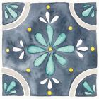 Garden Getaway Tile I Blue