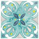 Garden Getaway Tile IV Teal