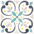 Garden Getaway Tile IV White