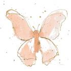 Gilded Butterflies II Blush