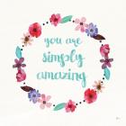 Simply Amazing I Blue and Blush