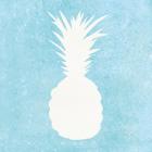 Tropical Fun Pineapple Silhouette I