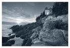 Bass Harbor Head Sunset with Border