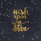 Starry Words Gold - Wish Upon A Star