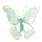 Gilded Butterflies II Mint