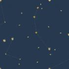 Night Sky Navy and Gold Pattern 05A