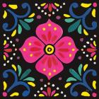 Floral Fiesta Tile IX