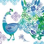 Jewel Peacocks I