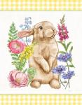 Sunny Bunny III Checker Border