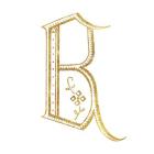 French Sewing Letter B