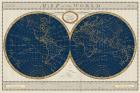 Torkingtons World Map Indigo Globes