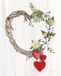 Rustic Valentine Heart Wreath II