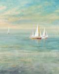 Sunrise Sailboats II Nautical