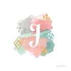 Abstract Monogram J