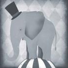 Circus Elephant Gray
