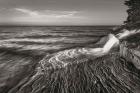 Pictured Rocks Michigan II BW