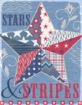 Stars and Stripes Star Dark