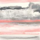 Charcoal and Coral I