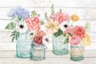 Pastel Flower Market I