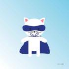 Cat Super Hero