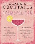 Classic Cocktails Cosmopolitan Pink