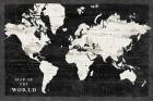 World Map Black