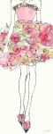 Floral Fashion Shoulders I Pink