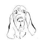 Line Dog Bloodhound I