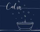 Underlined Bath VI Navy