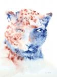 Copper and Blue Cheetah