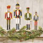 Nutcrackers on a Mantel